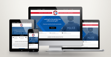 Chicago Fire & Cop Shop - Web Design