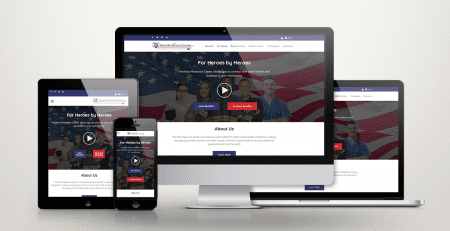 The Hero Resource Center Mockup