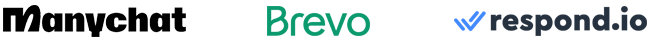 ManyChat, Brevo, and Respond.io