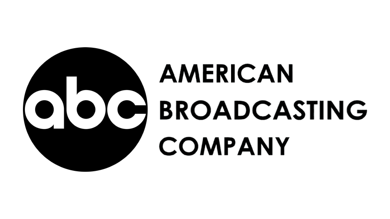 The ABC logo featuring a black circle with white lowercase letters abc on the left, and the words American Broadcasting Company in black uppercase letters on the right, serves as a strong credibility booster for press release marketing.