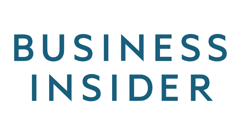 The image shows the Business Insider logo with the publication name in bold, uppercase blue letters on a white background—a symbol often featured in press release and pr public relations services as credibility boosters for brands.