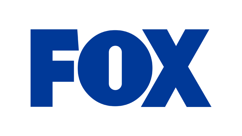 The image shows the FOX logo with the word FOX written in bold, blue capital letters on a white background, highlighting its strong brand presence—an ideal example for press release marketing and credibility boosters.